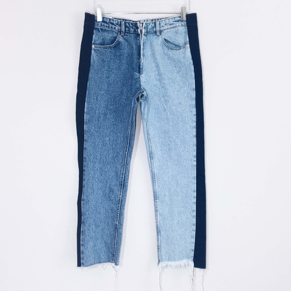 Two tone jeans zara Outlet